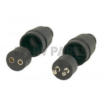 Husky Towing Trailer Wiring Connector 2 Pin - Set of 2 - 30258