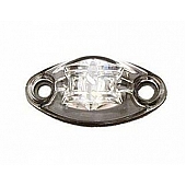 Valterra Clearance Marker Light - 2-5/8 Inch x 1-1/4 Inch Rectangle Clear - DG52503VP
