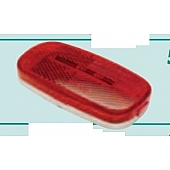 Valterra Clearance Marker Light - 4 Inch x 2 Inch Rectangle Red - DG52712VP