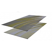 Faulkner RV Patio Mat 20 Feet x 8 Feet Silver And Gold - 46362