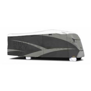 Adco Tyvek RV Cover for 26 to 29 foot Class C Motorhomes - Gray Polypropylene - 34814