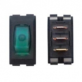 Valterra Illuminated Switch - Single Pole Single Throw 3 Per Bag - DG138PB