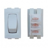 Valterra Interior Light Switch - Single Pole Single Throw White - DG41UPB