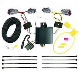 Tekonsha Trailer Wiring Connector Vehicle End 4 Flat  - 118637