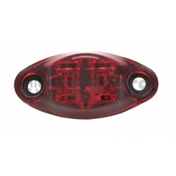 Valterra Clearance Marker Light - 2-5/8 Inch x 1-1/4 Inch Rectangle Red - L04-0037R