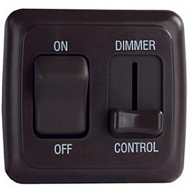 Valterra Dimmer Switch - Pulse Wave Modulation Black - DGLD25VP