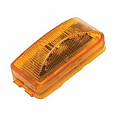 Valterra Clearance Marker LED Light - 2-1/2 Inch Rectangle Amber - WP-1239AF