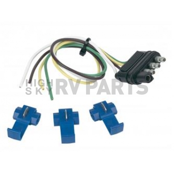 Hopkins MFG Trailer Wiring 4 Flat Connector - Vehicle and Trailer End - 48165