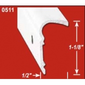 AP Products Trim Molding Insert 8' x 1/2 inch Mill - Aluminum - 021-51103-8