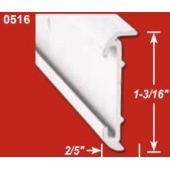 AP Products Trim Molding Insert 16' x 2/5 inch Mill - Aluminum - 021-51603-16