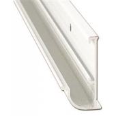 AP Products Awning Rail - 8 Feet White Aluminum - 021-56201-8