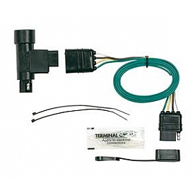 Hopkins MFG Trailer Wiring Connector Vehicle End 4 Flat  - 40105