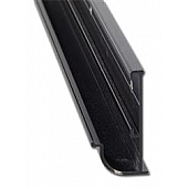 AP Products Awning Rail - 8 Feet Black Aluminum - 021-56202-8