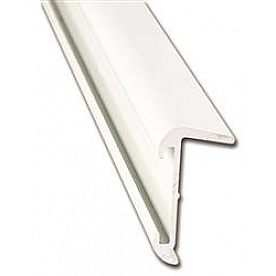 AP Products Trim Molding Insert 16' x 5/8 inch Polar White - Aluminum - 021-57401-16