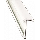 AP Products Trim Molding Insert 8' x 5/8 inch Polar White - Aluminum - 021-57401-8