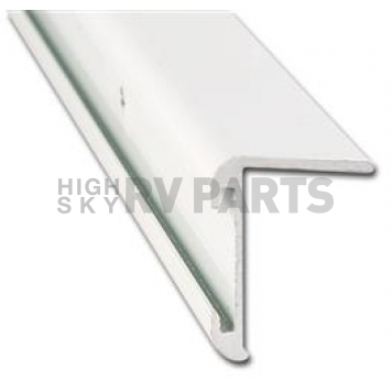 AP Products Trim Molding Insert 16' x 1-1/4 inch Polar White - Aluminum - 021-85201-16