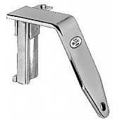 Brophy Camper Tie Down Stake Pocket Mount - Zinc Plated Silver  - TDBP