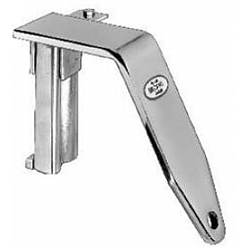 Brophy Camper Tie Down Stake Pocket Mount - Zinc Plated Silver  - TDBP