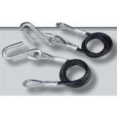 Tie Down Trailer Safety Cable - 36 Inch 3500 Pound - Set of 2 - 59537