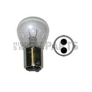 ARCON Backup Light Bulb 1076 Industry Number 2 Per Card  - 16774
