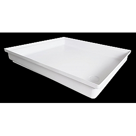 Icon Shower Pan 12873 - 32 inch x 30 inch White - 12873