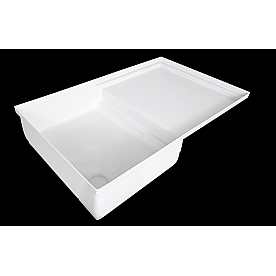Icon Shower Pan - 35 inch x 21 inch - Polar White - 12893