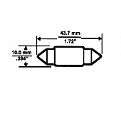 Camco Interior Door Light Bulb Package Of 10 - 54756