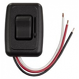JR Products Dimmer Switch - Side Slide Black - 05-12315