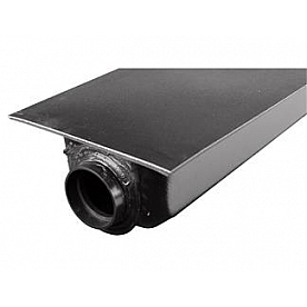 Ameri-Kart 25 Gallon Waste Holding Tank - 48 inch x 24 inch x 9 inch ABS - HT198