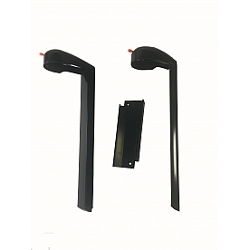 Carefree RV Alpine Slide-Out Awning Mounting Kit - Short Black - KGJVS15