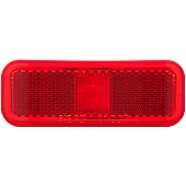 Optronics Clearance Marker Light - 4 Inch x 1-1/2 Inch Red - MCL44RB1
