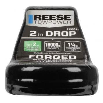 Reese Hitch Ball Mount 2 Inch Receiver  x 2 Inch Drop - 2133011-1