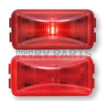 Optronics Clearance Marker Light - 2-1/2 Inch x 1-1/4 Inch Red - AL90RBP