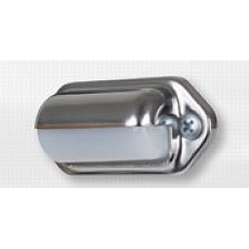 Optronics License Plate Incandescent Light with Stainless Steel - LP31CBP