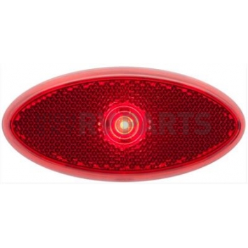 Optronics Clearance Marker Light - Oval Red - MCL0028RBB