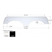 Icon Fender Skirt Jayco Eagle/ Jay Flight / Flight G2/ Bungalow/ Qwest/ Octane ZX/ Recon 65 x 10 Inch 