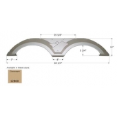 Icon Fender Skirt For Keystone  Montana Mountaineer 69-3/4 Inch 12 Inch Champagne 12860