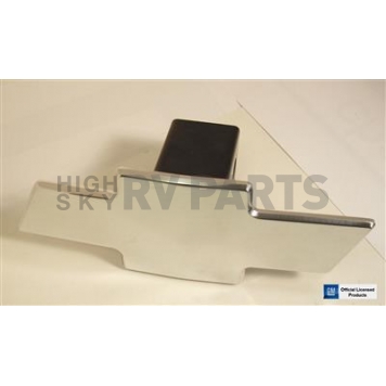 All Sales Trailer Hitch Cover 2 Inch Aluminum - 1036