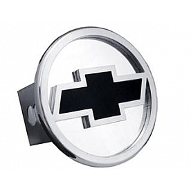 Automotive Gold Trailer Hitch Cover 2 Inch Stainless Steel - TCHVBC