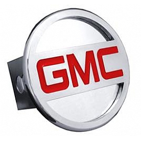 Automotive Gold Trailer Hitch Cover 2 Inch Stainless Steel - TGMC2C