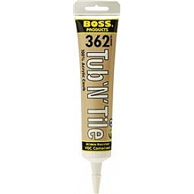 Accumetric Caulk Sealant Acrylic Almond 5.5 Ounce - 142254