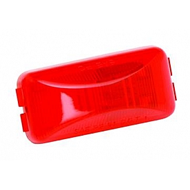 Bargman Trailer Side Marker Light Red Rectangular - 203396
