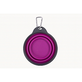 Dexas International Pet Dish Fuchsia Travel Cup - PW20043224