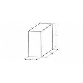 Icon Fresh Water Tank 20 Gallon 33 Inch x 18 Inch x 9 Inch - 12455