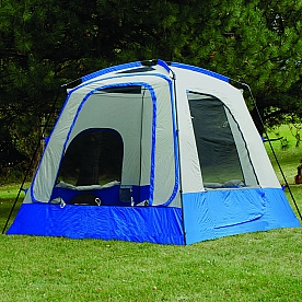 Napier Enterprises Tent Ground Tent Type Sleeps 5 Adults In Tent And Sleeps 2 Adults In Cargo Area - 82000