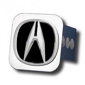 Automotive Gold Trailer Hitch Cover 2 Inch Stainless Steel - TACUC