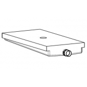 Alpha System Waste Holding Tank 33 Gallon 55 Inch x 27 Inch x 7-1/2 Inch - VR275575HC