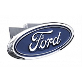 Automotive Gold Trailer Hitch Cover 2 Inch Stainless Steel - TFORC