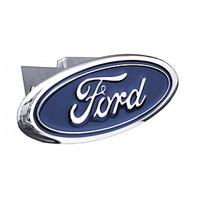 Automotive Gold Trailer Hitch Cover 2 Inch Stainless Steel - TFORC