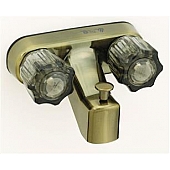 Empire Brass Faucet Knob Type  Antique Brass - CJW41VBAB